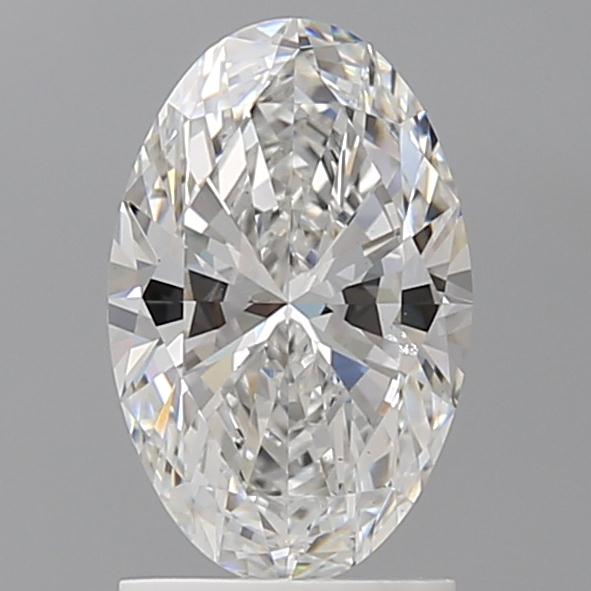 1.58 ct. oval Lab Grown Diamond front image