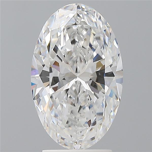 3.10 ct. oval Lab Grown Diamond front image