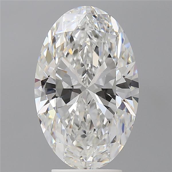 4.03 ct. oval Lab Grown Diamond front image