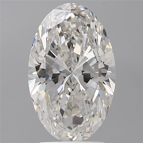 3.01 ct. oval Lab Grown Diamond front image