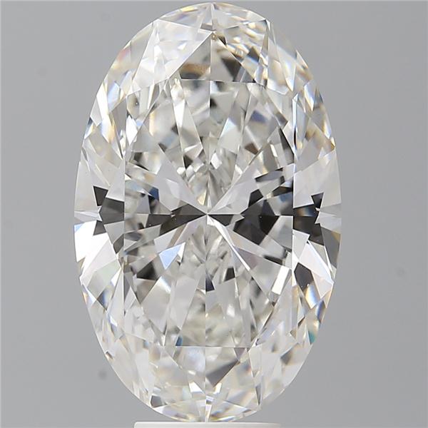 8.01 ct. oval Lab Grown Diamond front image