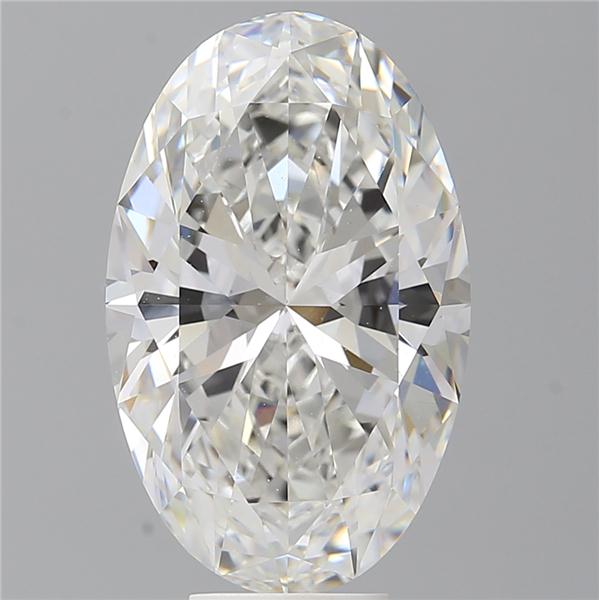 8.10 ct. oval Lab Grown Diamond front image