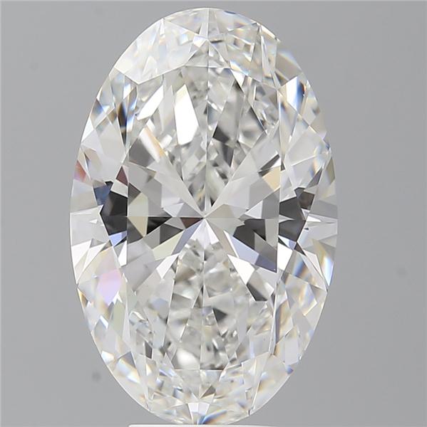7.59 ct. oval Lab Grown Diamond front image