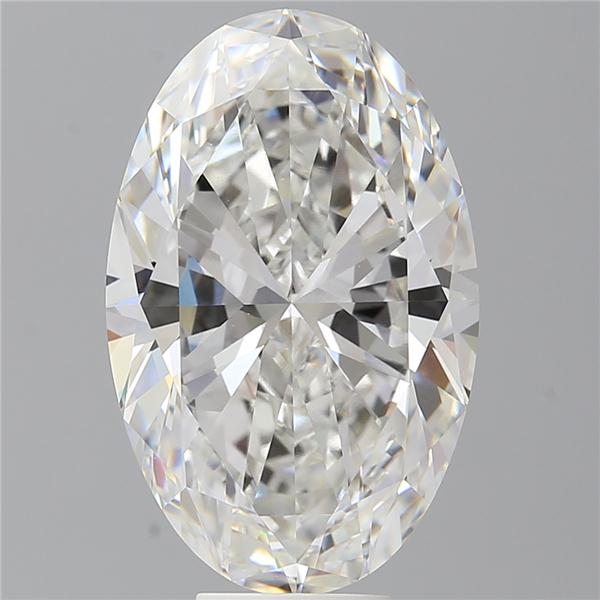 9.56 ct. oval Lab Grown Diamond front image