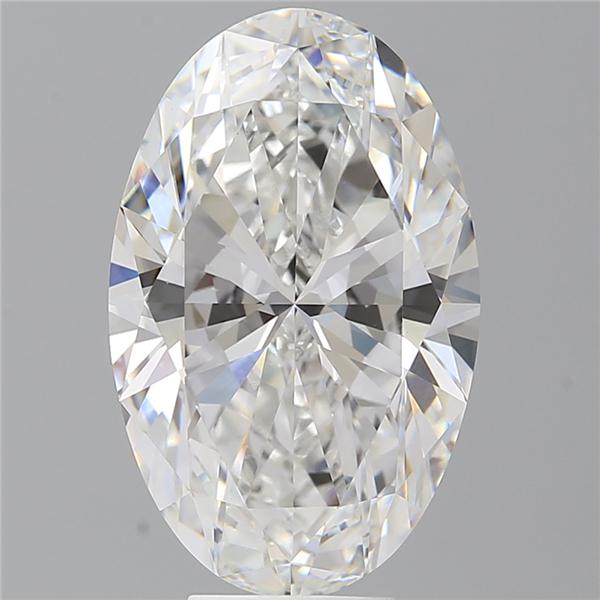 7.54 ct. oval Lab Grown Diamond front image