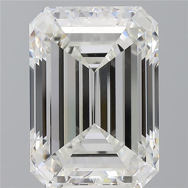 9.52 ct. emerald Lab Grown Diamond front image