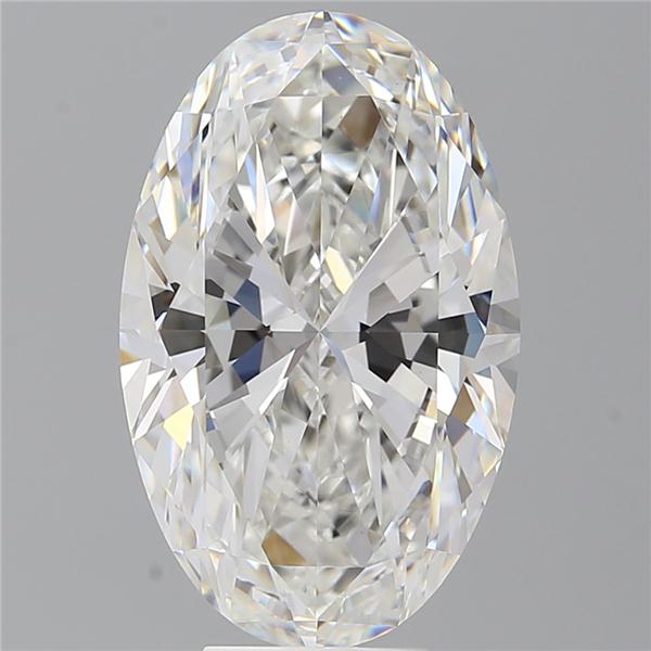 7.59 ct. oval Lab Grown Diamond front image