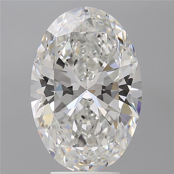 5.02 ct. oval Lab Grown Diamond front image