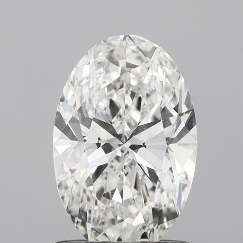 1.02 carat f VS2 EX Cut IGI oval diamond