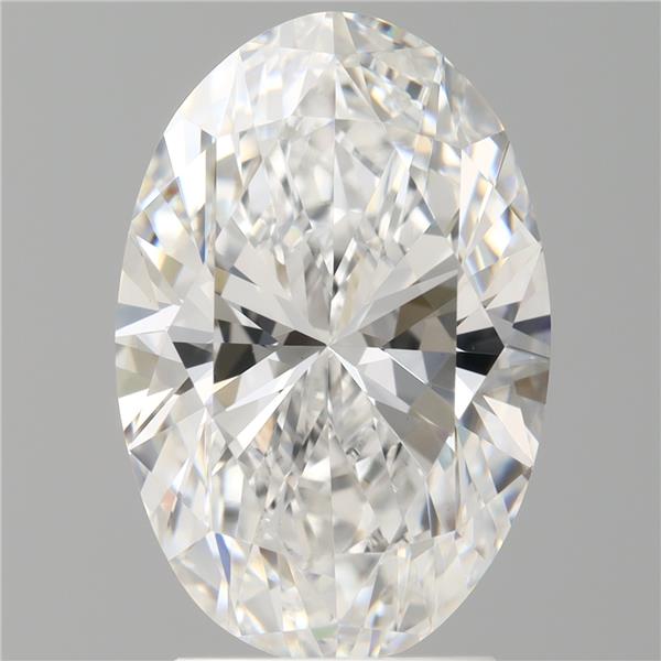 2.98 ct. oval Lab Grown Diamond front image