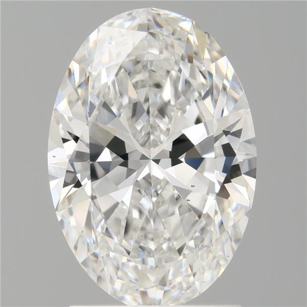 2.06 ct. oval Lab Grown Diamond front image