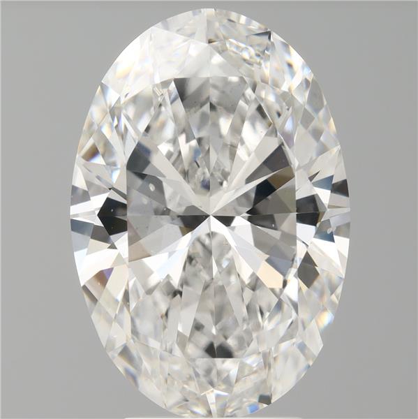 4.50 ct. oval Lab Grown Diamond front image