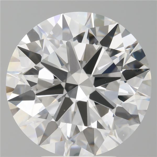 5.55 ct. round Lab Grown Diamond front image
