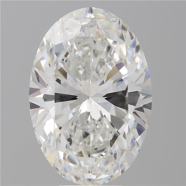 9.02 ct. oval Lab Grown Diamond front image