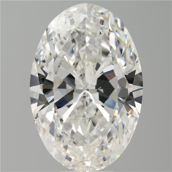 9.98 ct. oval Lab Grown Diamond front image
