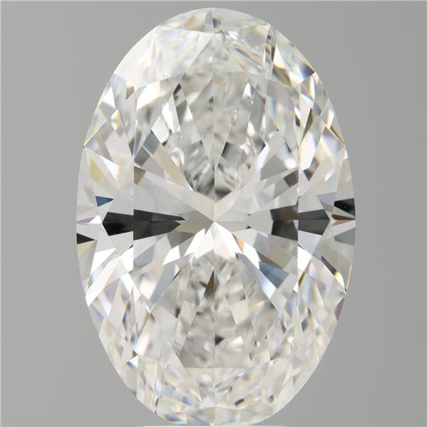 8.09 ct. oval Lab Grown Diamond front image