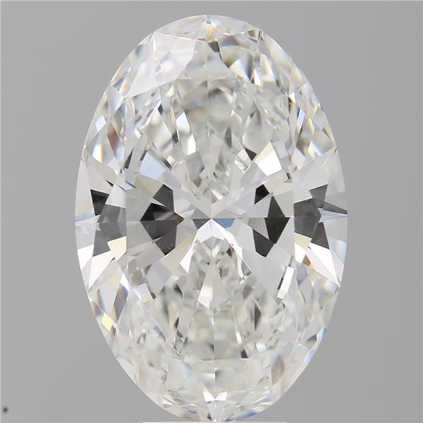 8.01 ct. oval Lab Grown Diamond front image