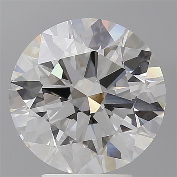 4.10 ct. round Lab Grown Diamond front image