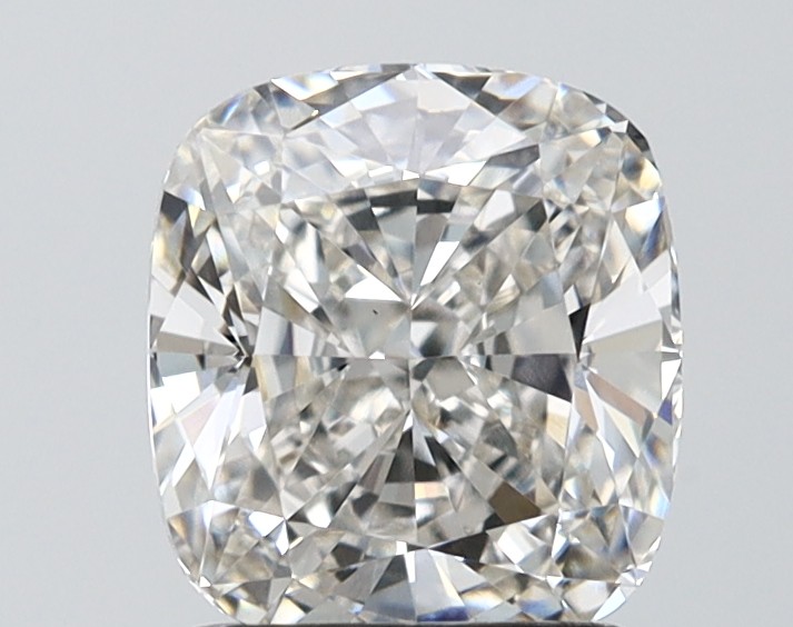2.07 carat f VS1 EX Cut IGI cushion diamond
