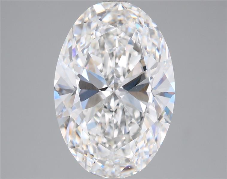 5.03 ct. oval Lab Grown Diamond front image