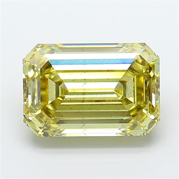 5.14 ct. emerald Lab Grown Diamond front image