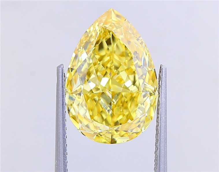 5.02 ct. pear Lab Grown Diamond front image