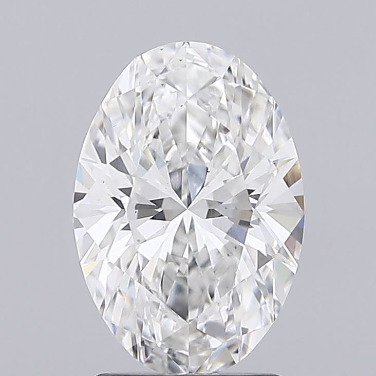 2 carat f VS2 EX Cut IGI oval diamond