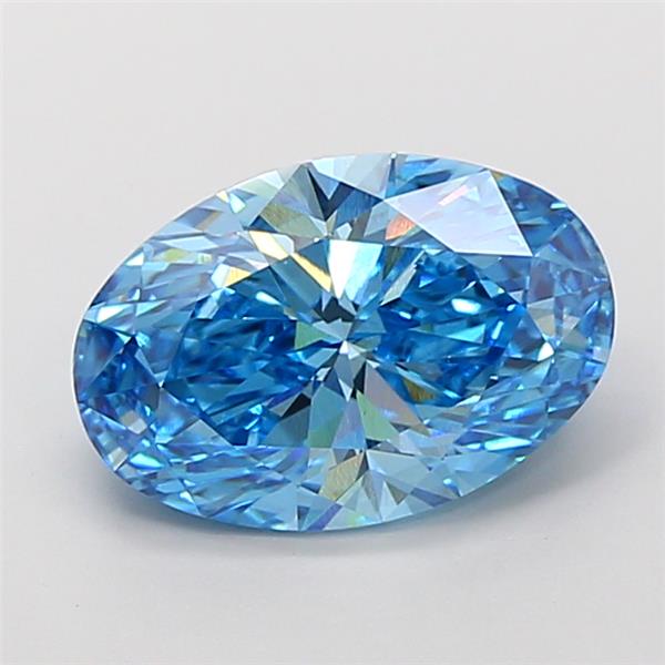4.02 ct. oval Lab Grown Diamond front image