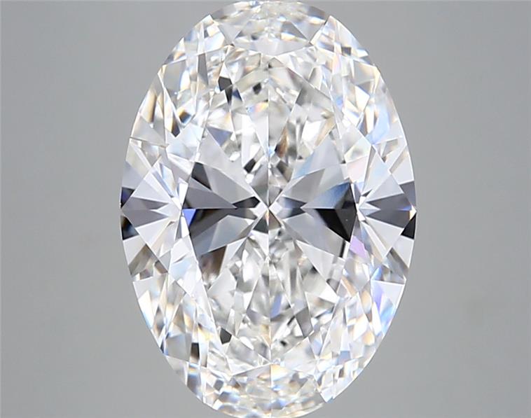 5.04 ct. oval Lab Grown Diamond front image