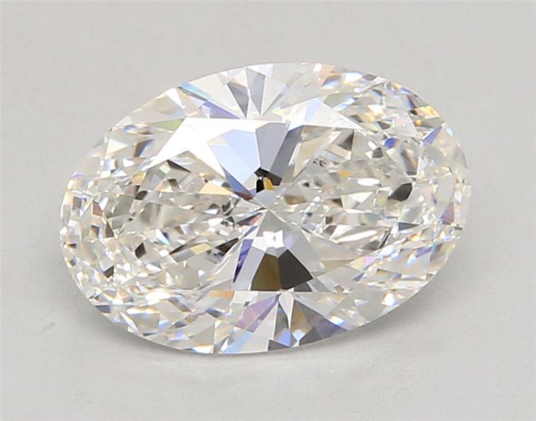 3.02 ct. oval Lab Grown Diamond front image