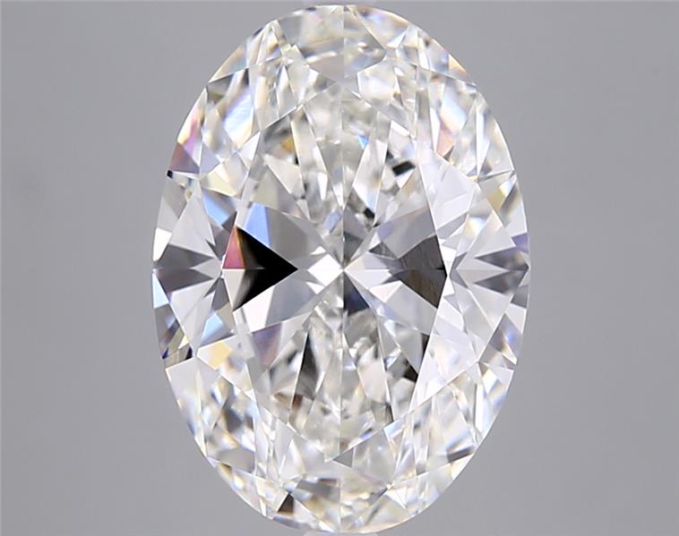 5.04 ct. oval Lab Grown Diamond front image