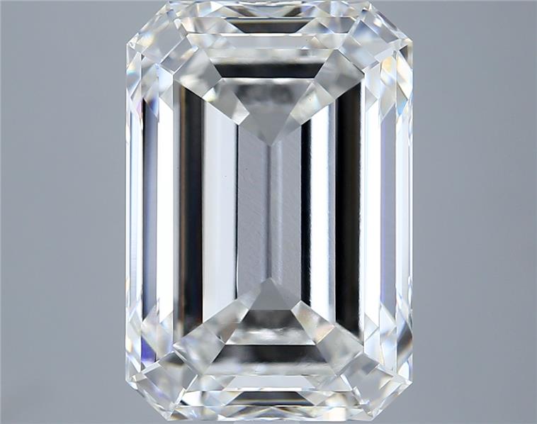 8.05 ct. emerald Lab Grown Diamond front image
