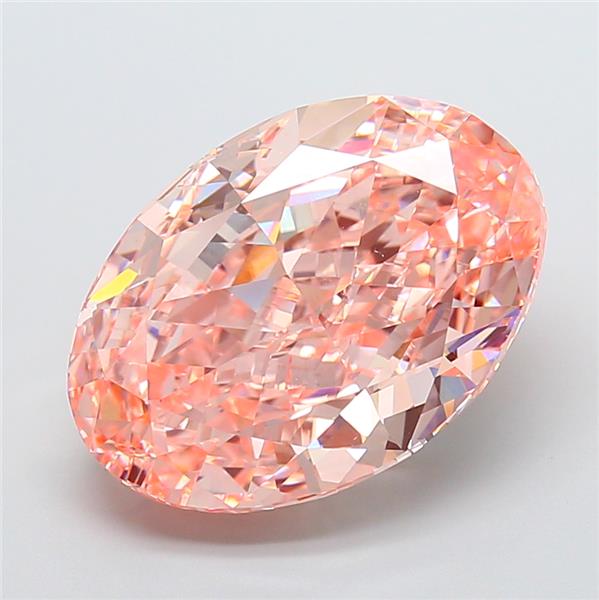 15.00 ct. oval Lab Grown Diamond front image