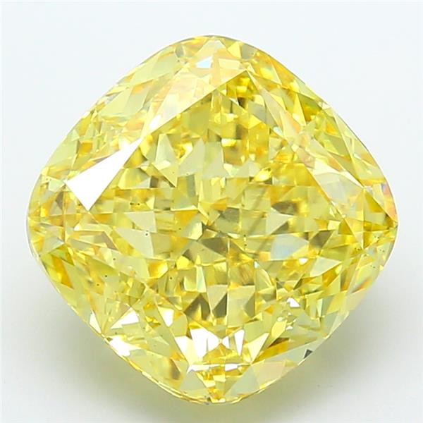 8.06 ct. cushion Lab Grown Diamond front image