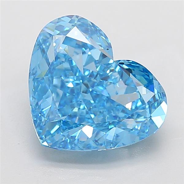 6.54 ct. heart Lab Grown Diamond front image