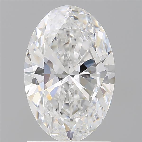 1.59 ct. oval Lab Grown Diamond front image