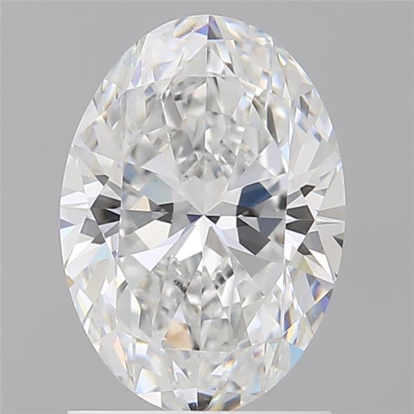 1.53 ct. oval Lab Grown Diamond front image