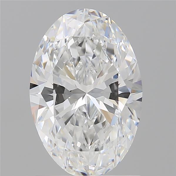 1.56 ct. oval Lab Grown Diamond front image