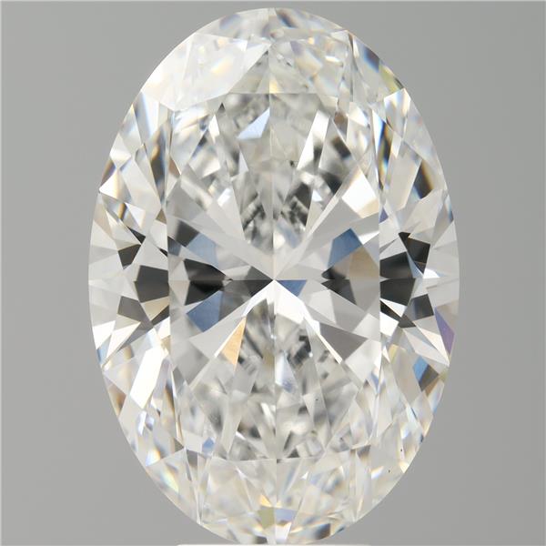 8.55 ct. oval Lab Grown Diamond front image