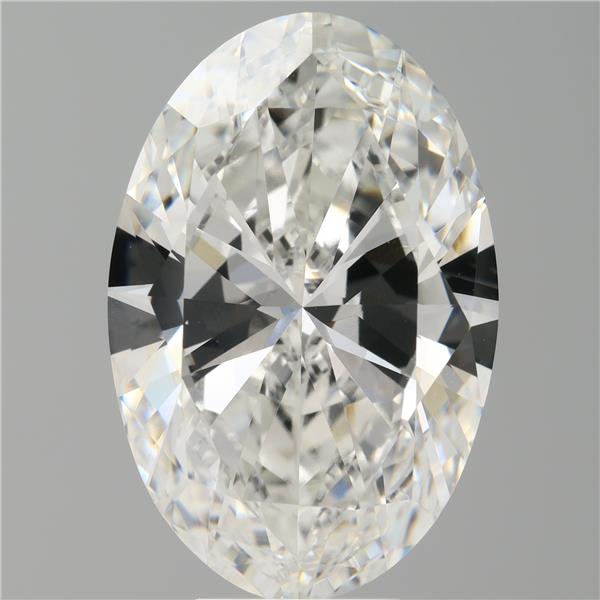 7.98 ct. oval Lab Grown Diamond front image
