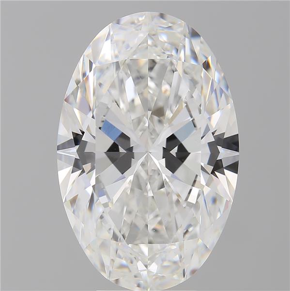 7.60 ct. oval Lab Grown Diamond front image