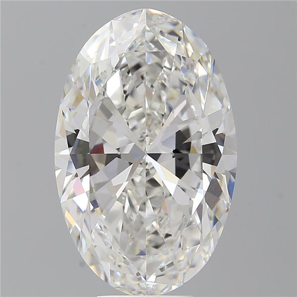 8.52 ct. oval Lab Grown Diamond front image