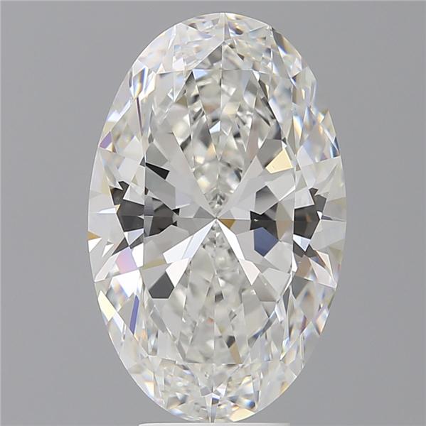 6.59 ct. oval Lab Grown Diamond front image