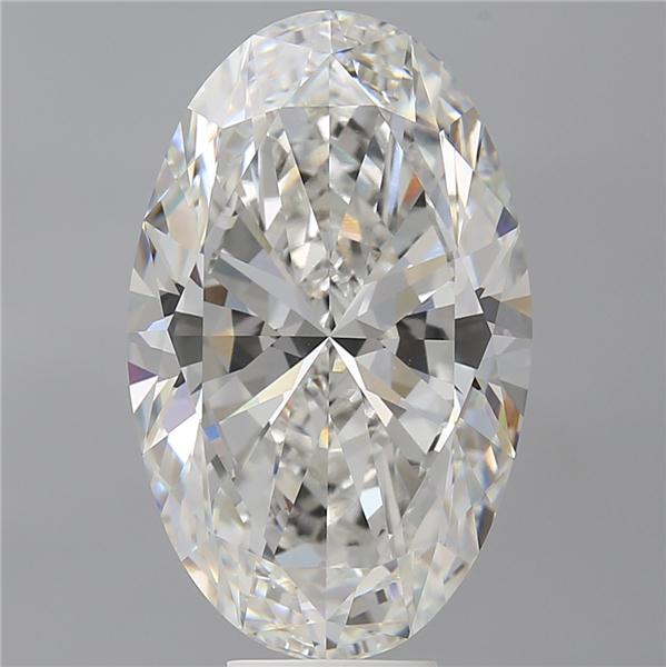 9.52 ct. oval Lab Grown Diamond front image