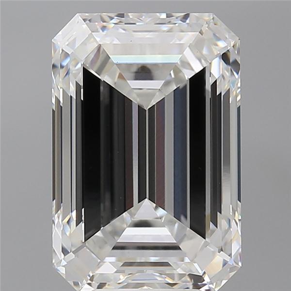7.54 ct. emerald Lab Grown Diamond front image