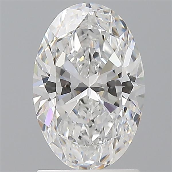 1.56 ct. oval Lab Grown Diamond front image