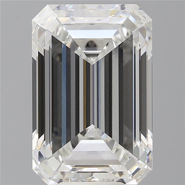 10.10 ct. emerald Lab Grown Diamond front image