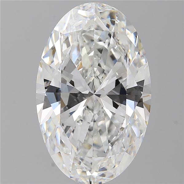 9.01 ct. oval Lab Grown Diamond front image
