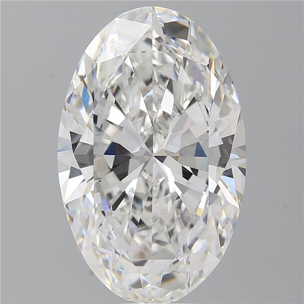 9.59 ct. oval Lab Grown Diamond front image