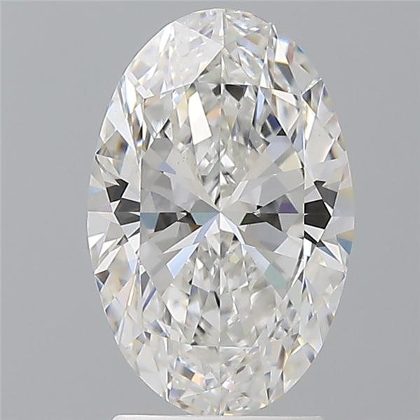 2.53 ct. oval Lab Grown Diamond front image